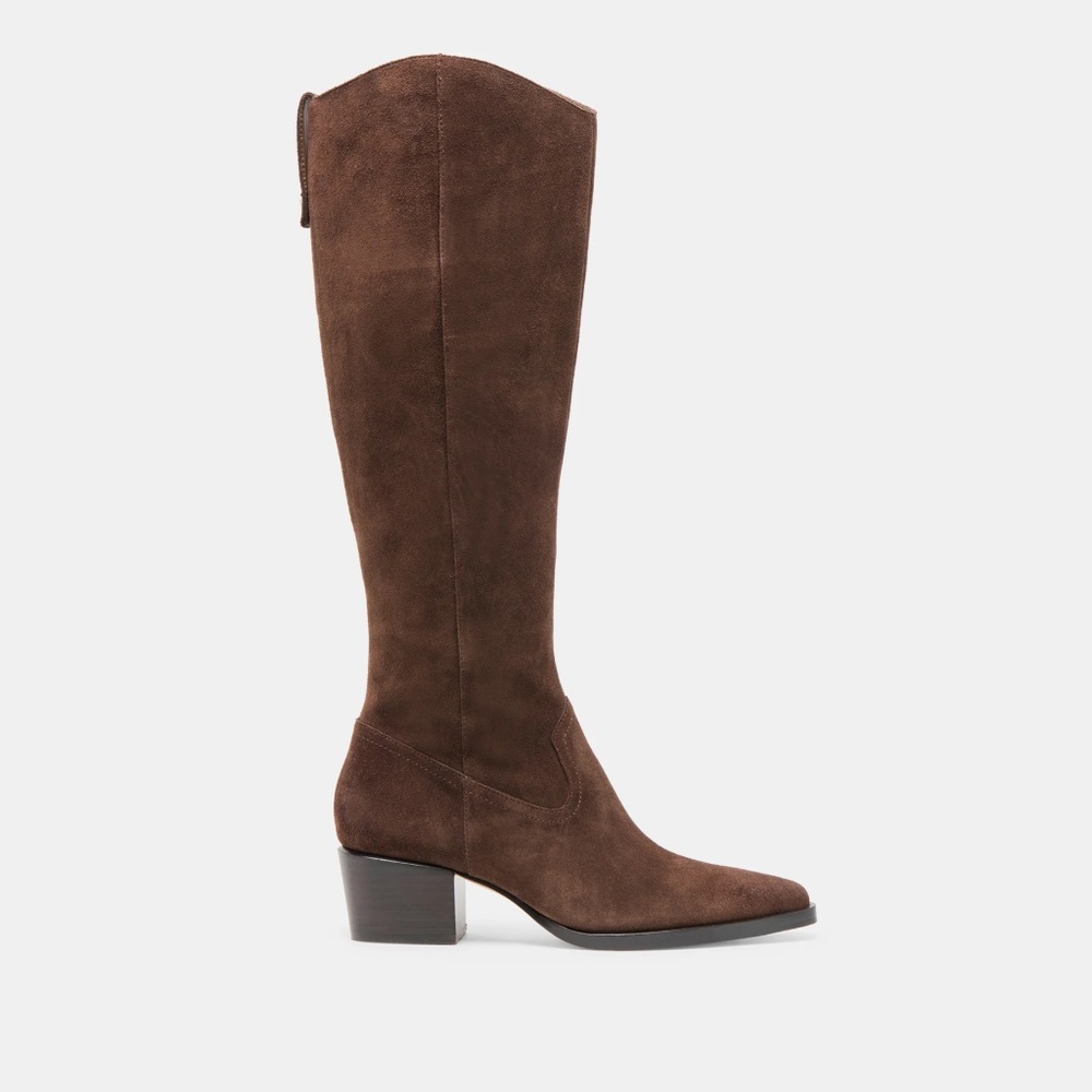 Virona H20 Suede Boot Dark Brown